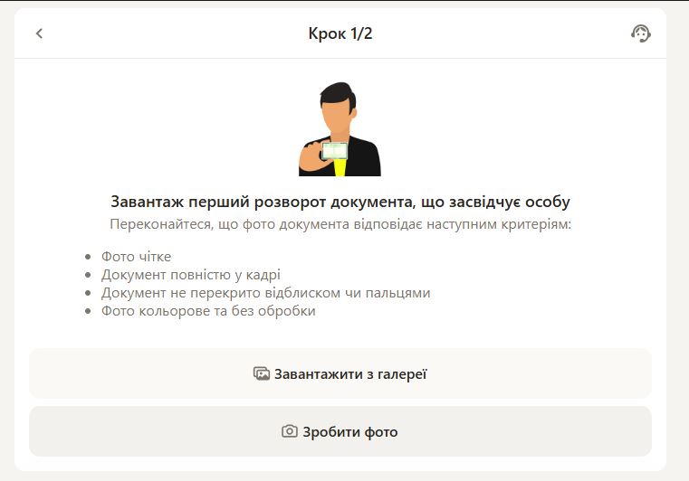 верификация по шагам парик24.
